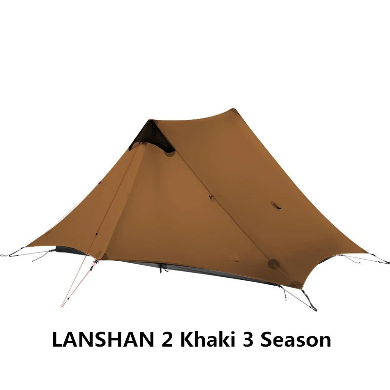 2 Person Outdoor Ultralight, Rodless, Camping Tent