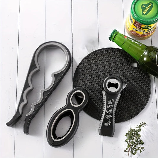 Stainless Steel Bottle & Can Opener Set