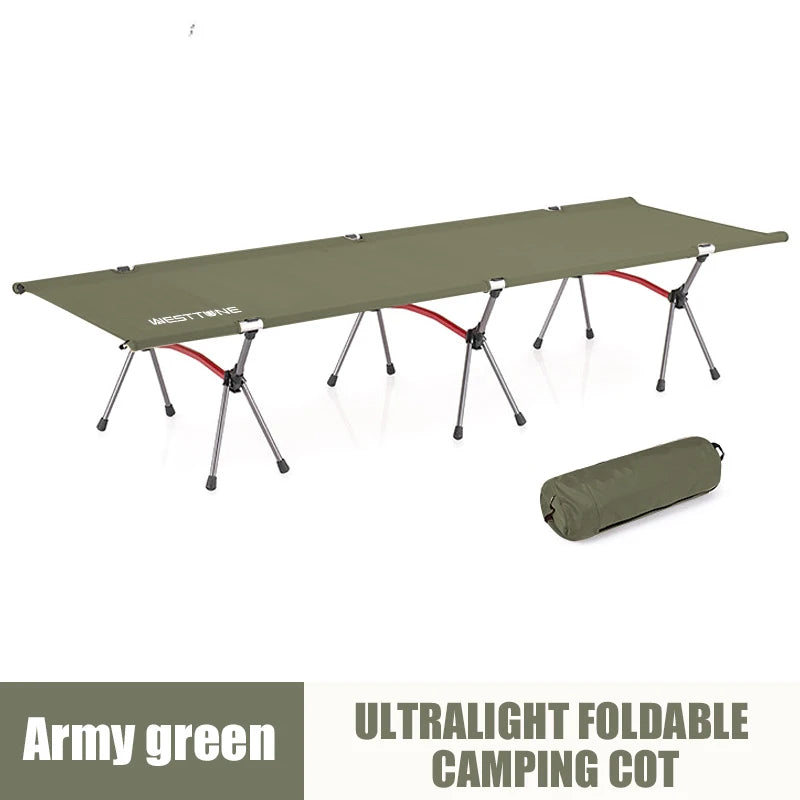 Camping Cot with Leg Extenders