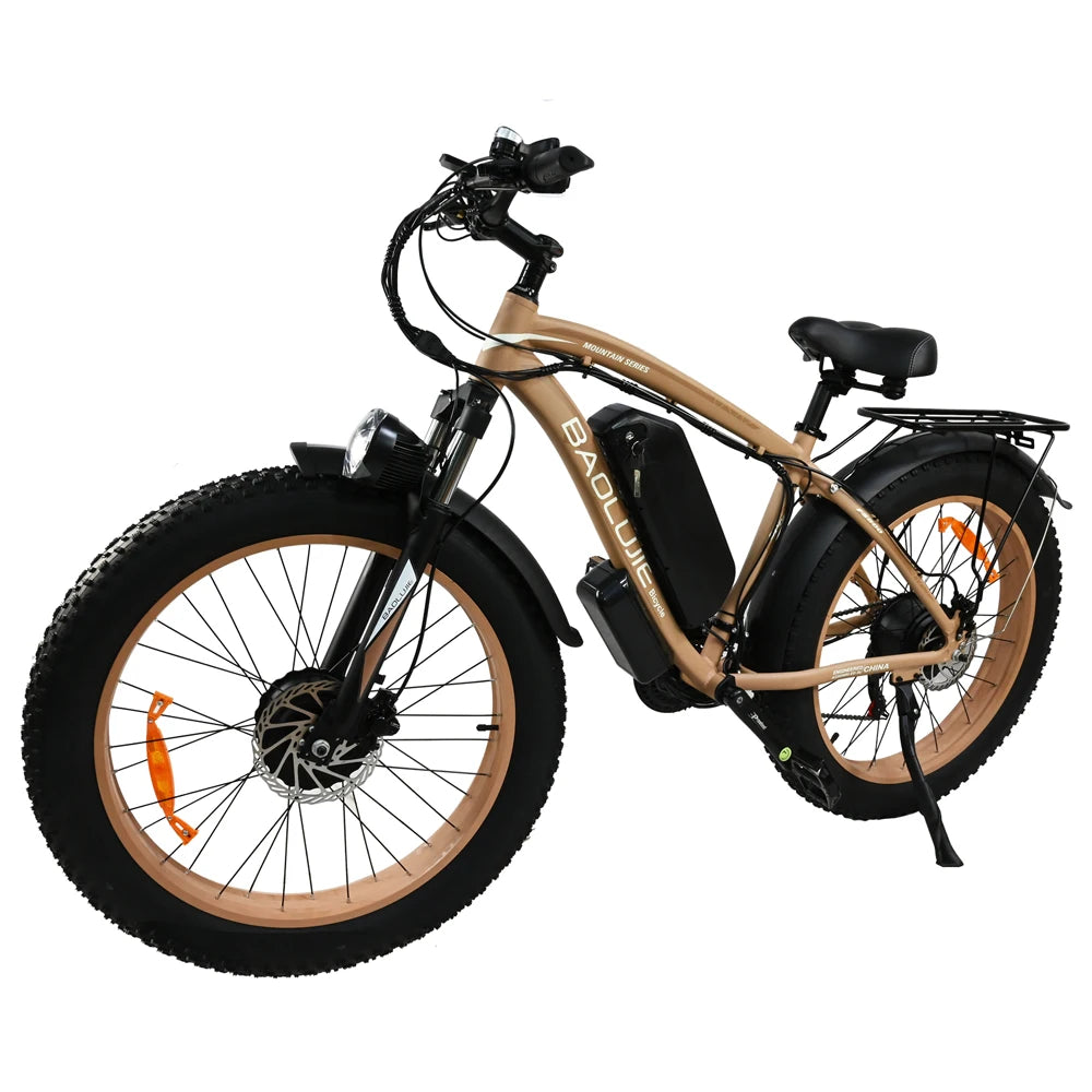 2000W Electric Bike with  26"×4"Fat Tire Ebike for Adults 35MPH 80Miles