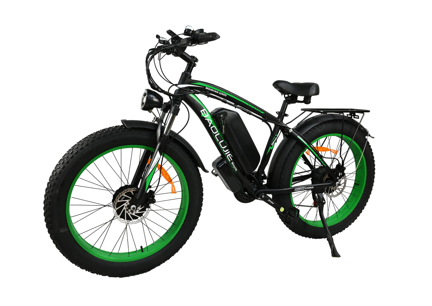 2000W Electric Bike with  26"×4"Fat Tire Ebike for Adults 35MPH 80Miles