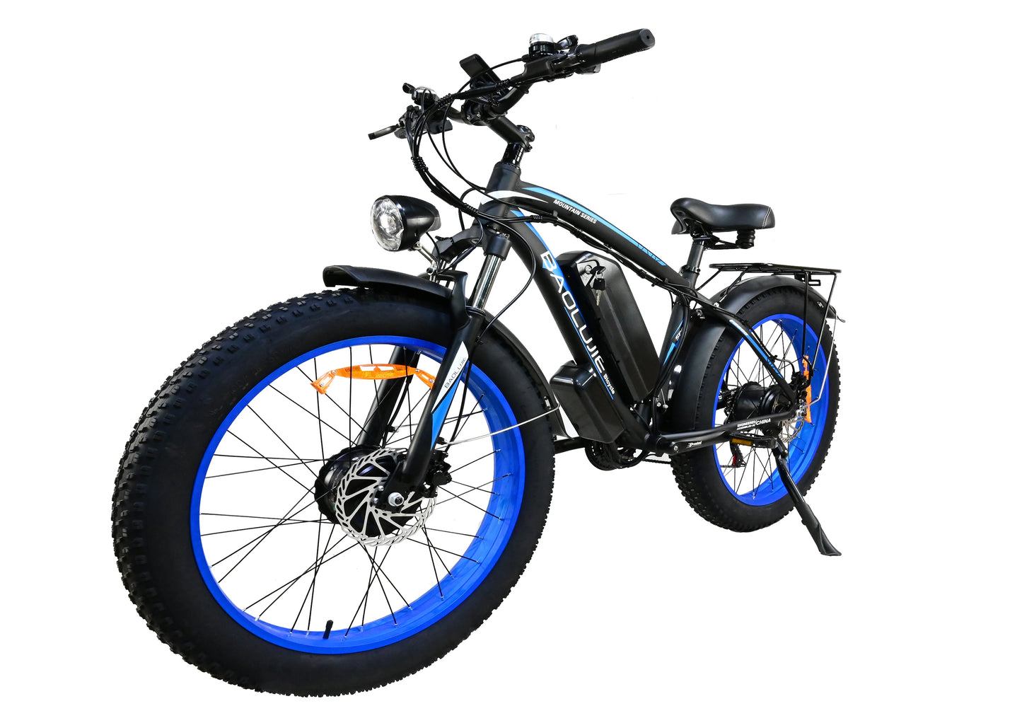 2000W Electric Bike with  26"×4"Fat Tire Ebike for Adults 35MPH 80Miles