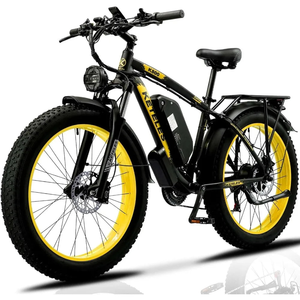 1000W Electric Bike for Adults ebike 28MPH AWD